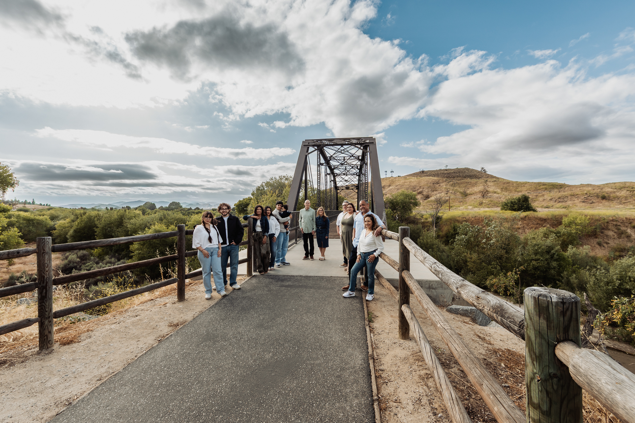 Large familiy portraits